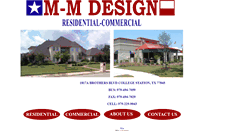 Desktop Screenshot of mmdesigntx.com